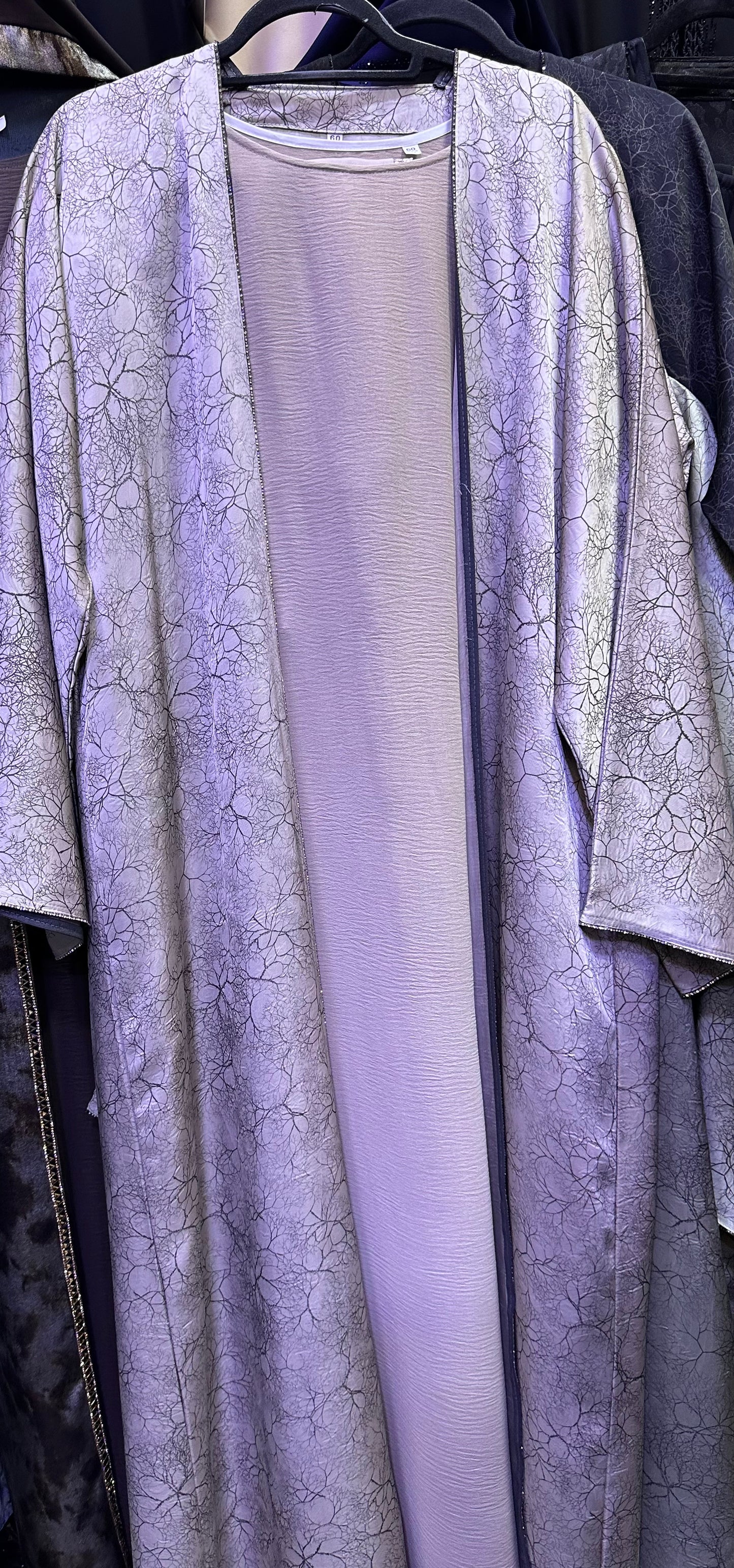 Silk abaya