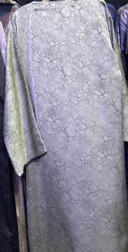 Silk abaya