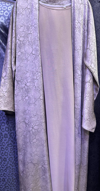 Silk abaya