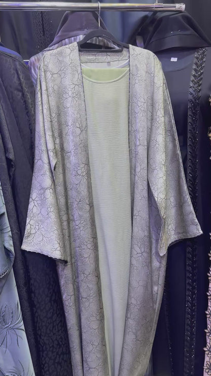 Silk abaya