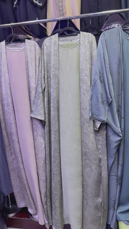 Silk abaya